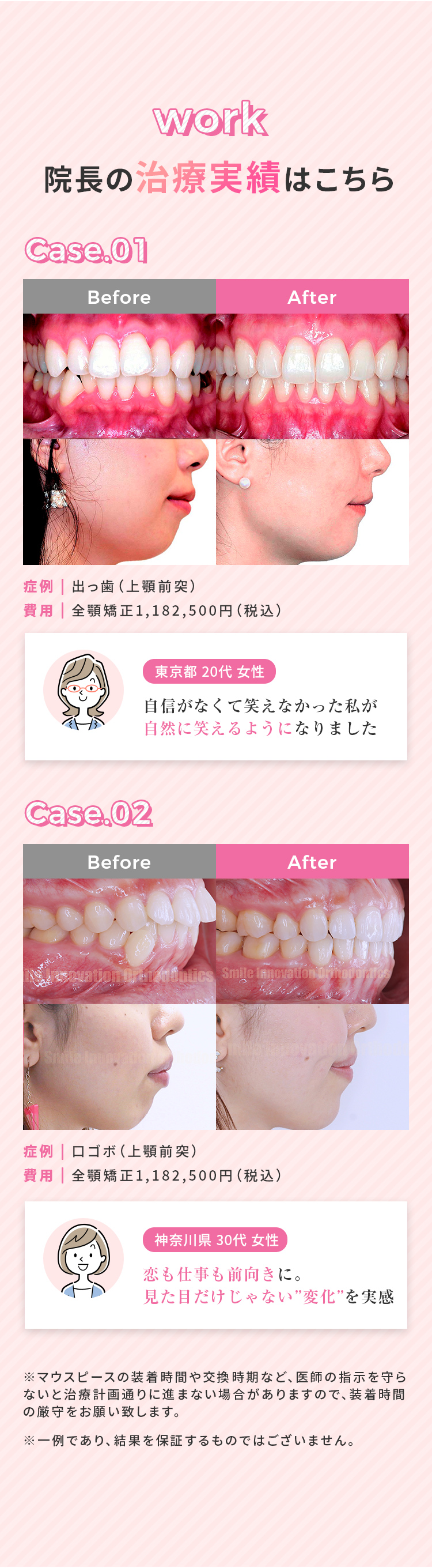 院長の治療実績はこちら!