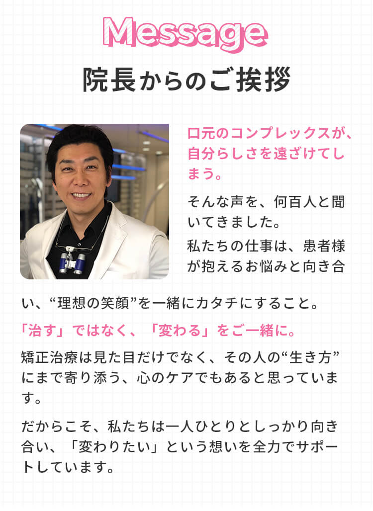 院長メッセージ